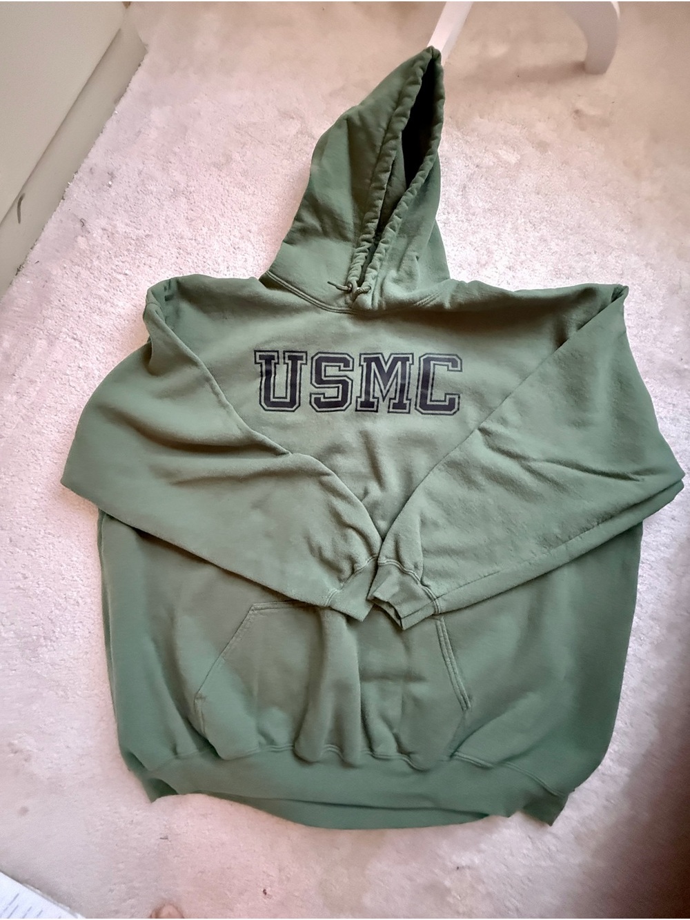 USMC Olive Green Hooded Sweatshirt 5XL